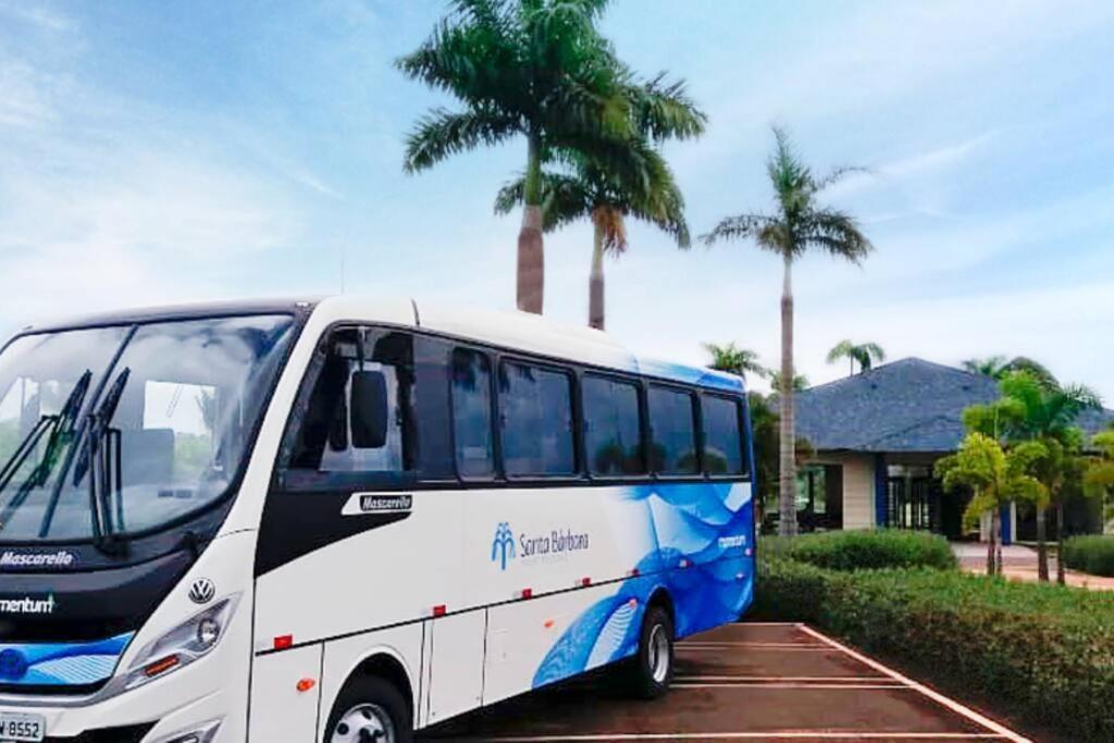 Resort&Lazer Piscinas, Beach Tenis, Bike, Golfe, Pesca, Ar, Wifi Fibra, Tv A Cabo E Lareira Агуас-ди-Санта-Барбара Экстерьер фото